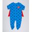 Macacao-Infantil-Super-Homem-Estampado-com-Capa-Removivel-em-Algodao---Sustentavel-Azul-8928646-Azul_1