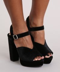 Sandalia-Feminina-Meia-Pata-em-Veludo-Salto-Alto-Preta-9169533-Preto_2