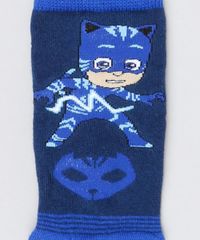 Meia-Infantil-PJ-Masks-Cano-Medio-Azul-Escura-9196243-Azul_Escura_2