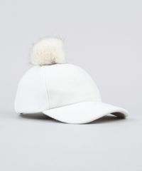 Bone-Feminino-com-Pompom-Aba-Curva-em-Feltro-Off-White-9196763-Off_White_3