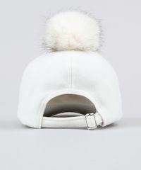Bone-Feminino-com-Pompom-Aba-Curva-em-Feltro-Off-White-9196763-Off_White_4 Bone-Feminino-com-Pompom-Aba-Curva-em-Feltro-Off-White-9196763-Off_White_4