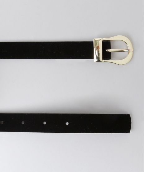 Cinto-Feminino-em-Veludo-Preto-9166669-Preto_1