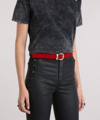 Cinto-Feminino-em-Veludo-Vermelho-9166669-Vermelho_2