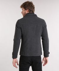 Casaco-Masculino-com-Sobreposicao-Gola-Alta-Cinza-Mescla-Escuro-8868609-Cinza_Mescla_Escuro_2