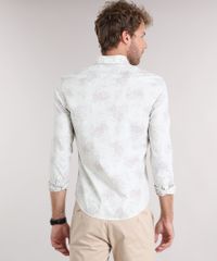 Camisa-Masculina-Comfort-Estampada-Floral-Manga-Longa-com-Bolso-Bege-Claro-8859416-Bege_Claro_2