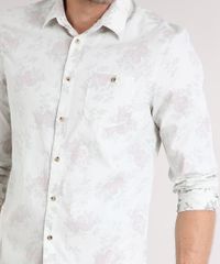 Camisa-Masculina-Comfort-Estampada-Floral-Manga-Longa-com-Bolso-Bege-Claro-8859416-Bege_Claro_4