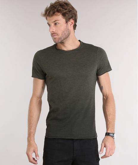 Camiseta-Masculina-Slim-Fit-Degrade-Manga-Curta-Gola-Redonda-Verde-Escuro-9114977-Verde_Escuro_1