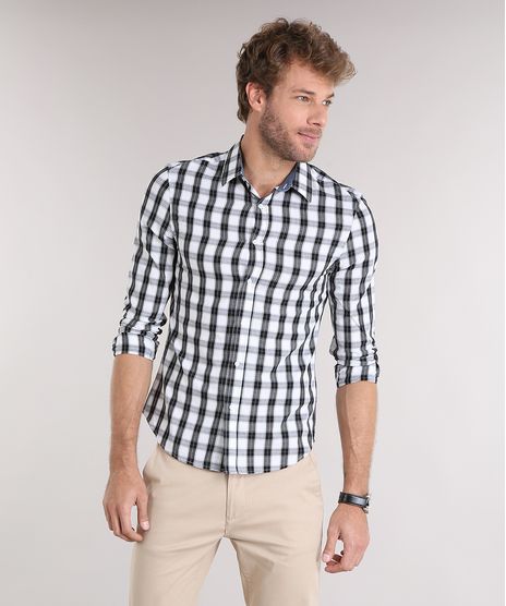 Camisa-Masculina-Slim-Xadrez-Manga-Longa-Off-White-8897727-Off_White_1