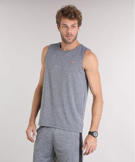 Regata-Masculina-Esportiva-Ace-com-Listras-Gola-Careca-Cinza-Mescla-9153551-Cinza_Mescla_1