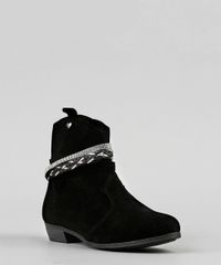 Bota-Infantil-Feminina-Molekinha-Cano-Baixo-com-Tiras-Decoradas-Preta-9143782-Preto_2