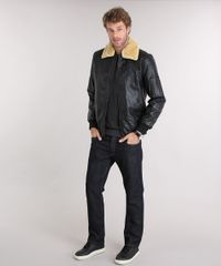 Sueter-Masculino-Listrado-em-Trico-Manga-Longa-Gola-V-Chumbo-8848785-Chumbo_3