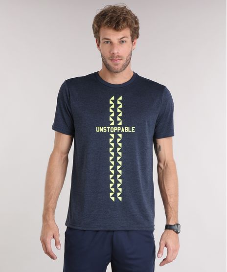 Camiseta-Masculina-Esportiva-Ace--Unstoppable--Manga-Curta-Gola-Careca-Azul-Marinho-9154193-Azul_Marinho_1