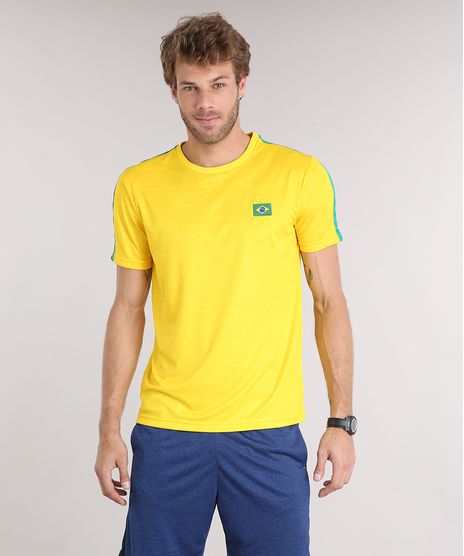 Camiseta-Masculina-Esportiva-Ace-Brasil-Manga-Curta-Gola-Careca-Amarela-9172628-Amarelo_1