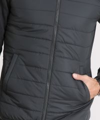 Jaqueta-Masculina-Puffer-com-Moletom-Gola-Alta-Chumbo-8873227-Chumbo_4