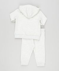 Conjunto-Infantil-de-Blusao-Basico-com-Capuz---Calca-em-Moletom-Cinza-Mescla-Claro-9161185-Cinza_Mescla_Claro_2
