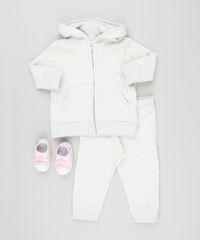 Conjunto-Infantil-de-Blusao-Basico-com-Capuz---Calca-em-Moletom-Cinza-Mescla-Claro-9161185-Cinza_Mescla_Claro_3