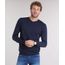 Sueter-Masculino-Basico-em-Trico-Manga-Longa-Gola-V-Azul-Marinho-8848759-Azul_Marinho_1