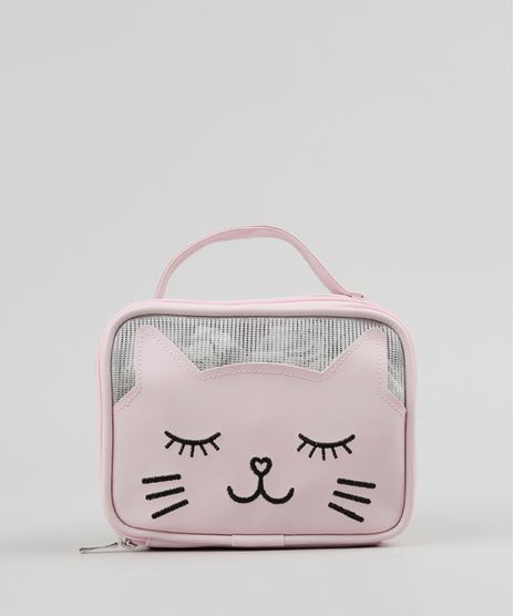 Necessaire-Feminina-Bordada-Gatinho-com-Alca-e-Tela-Rosa-Claro-9131719-Rosa_Claro_1