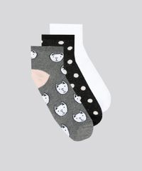 Kit-de-3-Meias-Femininas-Estampadas-Cano-Medio-Multicor-9146523-Multicor_1