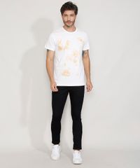 Camiseta-Masculina-Slim-Manga-Curta-Arabescos-Metalizada-Gola-Careca-Branca-9980905-Branco_3