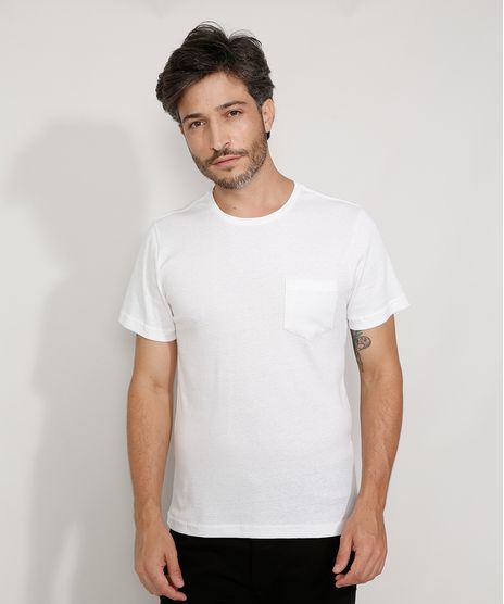 Camiseta-Masculina-Slim-Manga-Curta-Canelada-com-Bolso-Gola-Careca-Off-White-9983091-Off_White_1