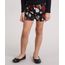 Short-Infantil-Estampado-Floral-com-Cinto-Preto-8911833-Preto_1
