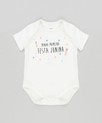 Body-Infantil--Minha-Primeira-Festa-Junina--em-Manga-Curta-com-Decote-Redondo--Off-White-9200293-Off_White_1