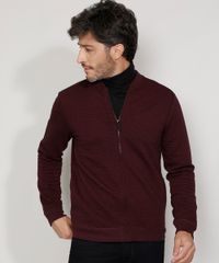 Jaqueta-Bomber-Masculina-Slim-Texturizada-com-Bolsos-Vinho-9347561-Vinho_1
