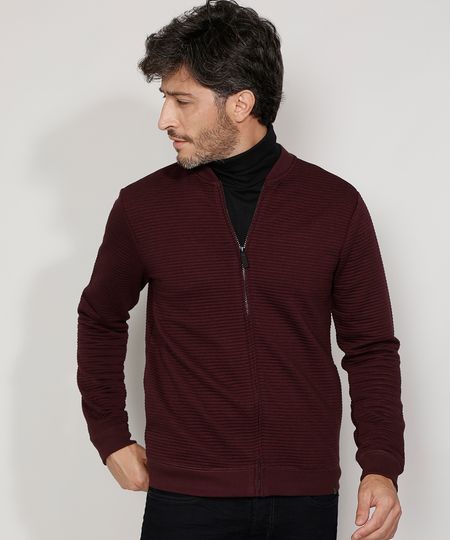 Jaqueta-Bomber-Masculina-Slim-Texturizada-com-Bolsos-Vinho-9347561-Vinho_1 Jaqueta-Bomber-Masculina-Slim-Texturizada-com-Bolsos-Vinho-9347561-Vinho_1