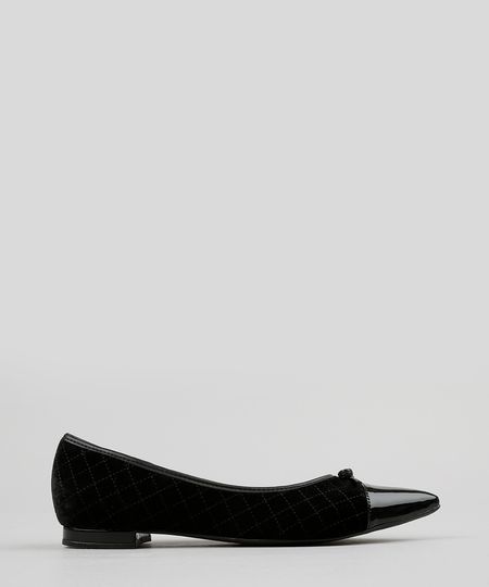 Sapatilha-Feminina-Vizzano-em-Veludo-e-Verniz-com-Laco-Bico-Fino-Preto-9192164-Preto_1 Sapatilha-Feminina-Vizzano-em-Veludo-e-Verniz-com-Laco-Bico-Fino-Preto-9192164-Preto_1