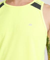 Regata-Masculina-Esportiva-Ace-com-Recorte-e-Vivo-Refletivo-Gola-Careca-Amarela-Neon-9982386-Amarelo_Neon_6