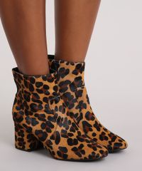 Bota-Feminina-em-Couro-Vizzano-Animal-Print-Salto-Baixo-Bico-Redondo-Caramelo-9188288-Caramelo_2