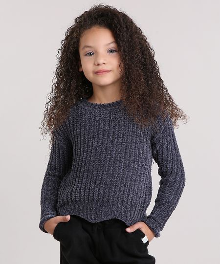 Sueter-Infantil-Chenille-Decote-Redondo-Manga-Longa-Chumbo-8863310-Chumbo_1 Sueter-Infantil-Chenille-Decote-Redondo-Manga-Longa-Chumbo-8863310-Chumbo_1