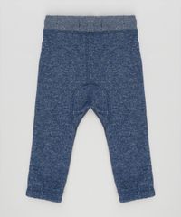 Calca-Infantil-Jogger-em-Moletom-com-Bolso-Elastico-na-Barra-Azul-Marinho-8609249-Azul_Marinho_2