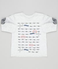 Camiseta-Infantil--Fly--com-Avioes-Manga-Longa-com-Reforco-Gola-Redonda-Cinza-Mescla-Claro-9133806-Cinza_Mescla_Claro_1