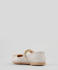 Sapatilha-Infantil-com-Lurex-e-Laco-Bege-9161003-Bege_3