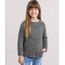 Cardigan-Infantil-em-Trico-Felpudo-com-Paetes-com-Bolsos-Chumbo-8864894-Chumbo_1