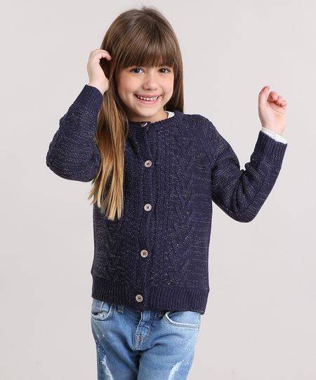 Cardigan-Infantil-em-Trico-com-Lurex-e-Forro-em-Plush-Azul-Marinho-8862498-Azul_Marinho_1 Cardigan-Infantil-em-Trico-com-Lurex-e-Forro-em-Plush-Azul-Marinho-8862498-Azul_Marinho_1
