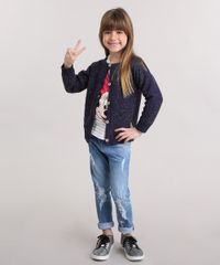 Cardigan-Infantil-em-Trico-com-Lurex-e-Forro-em-Plush-Azul-Marinho-8862498-Azul_Marinho_3