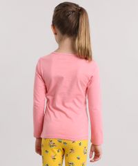 Blusa-Infantil-Gatinho-Manga-Longa-Decote-Redondo-em-Algodao---Sustentavel-Rosa-Medio-9137409-Rosa_Medio_2