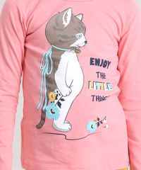 Blusa-Infantil-Gatinho-Manga-Longa-Decote-Redondo-em-Algodao---Sustentavel-Rosa-Medio-9137409-Rosa_Medio_4