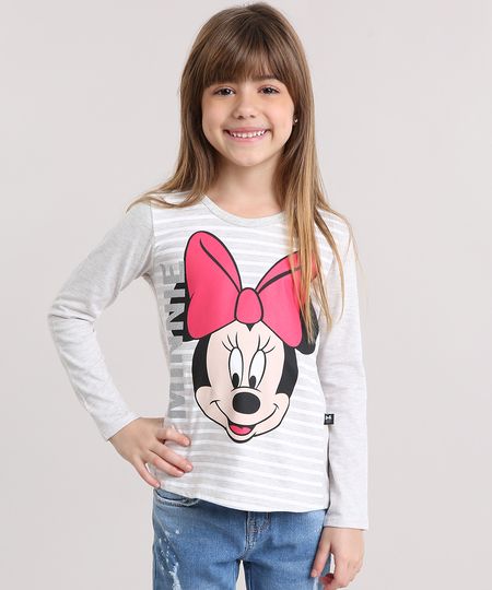 Blusa-Infantil-Minnie-com-Listras-e-Glitter-Manga-Longa-Decote-Redondo-Cinza-Mescla-Claro-9141528-Cinza_Mescla_Claro_1