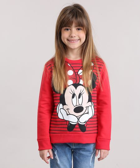 Blusao-Infantil-Minnie-com-Listras-e-Glitter-em-Moletom-Manga-Longa-Decote-Redondo-Vermelho-9156741-Vermelho_1