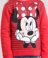 Blusao-Infantil-Minnie-com-Listras-e-Glitter-em-Moletom-Manga-Longa-Decote-Redondo-Vermelho-9156741-Vermelho_4