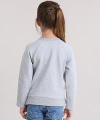 Blusao-Infantil--Unicorn--com-Glitter-em-Moletom-Manga-Longa-Decote-Redondo-em-Algodao---Sustentavel-Cinza-Mescla-9140696-Cinza_Mescla_2