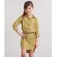 Vestido-Chemise-Infantil-Xadrez-com-Cinto-Amarelo-9170667-Amarelo_1