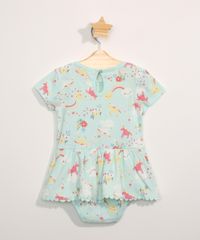 Body-Saia-Infantil-Manga-Curta-Estampada-de-Unicornios-Verde-Claro-9966256-Verde_Claro_2