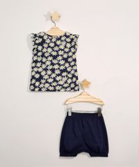 Conjunto-Infantil-Blusa-Manga-Curta-Estampado-Floral---Short-Balone-Azul-Marinho-9970489-Azul_Marinho_2