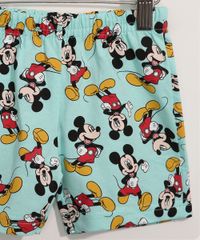 Conjunto-Infantil-Camiseta-Manga-Curta-Mickey---Bermuda-Estampada-Verde-Claro-9967589-Verde_Claro_4