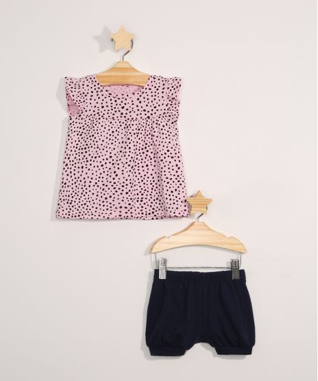 Conjunto-Infantil-Blusa-Manga-Curta-Estampado-de-Poa---Short-Balone-Azul-Marinho-9970484-Azul_Marinho_1